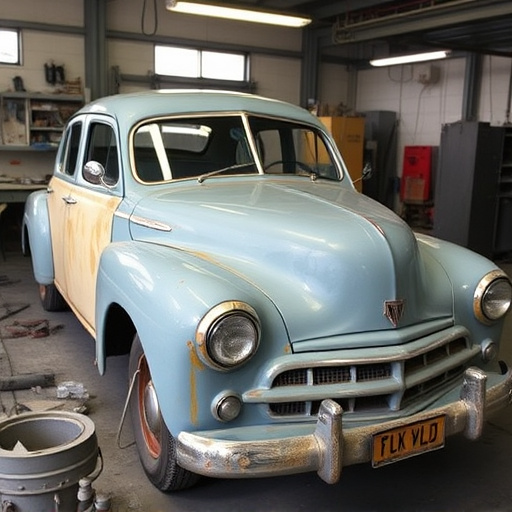 vehicle restoration process