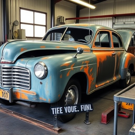 vehicle restoration process