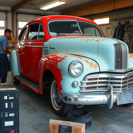 vehicle restoration process