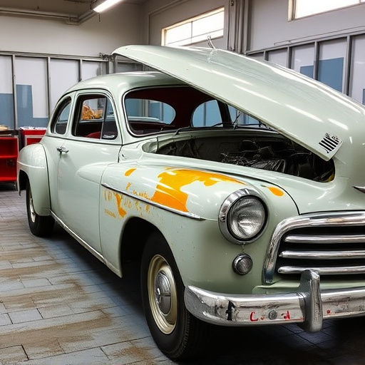 vehicle restoration process