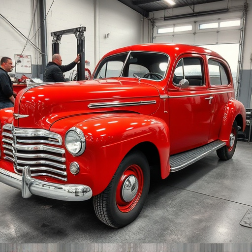 vehicle restoration process