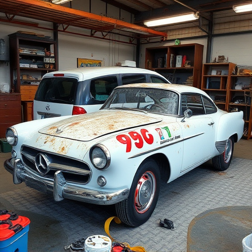 vehicle restoration process