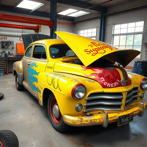 vehicle restoration process