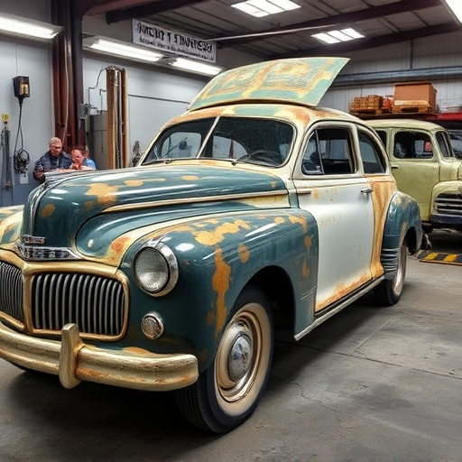 vehicle restoration process