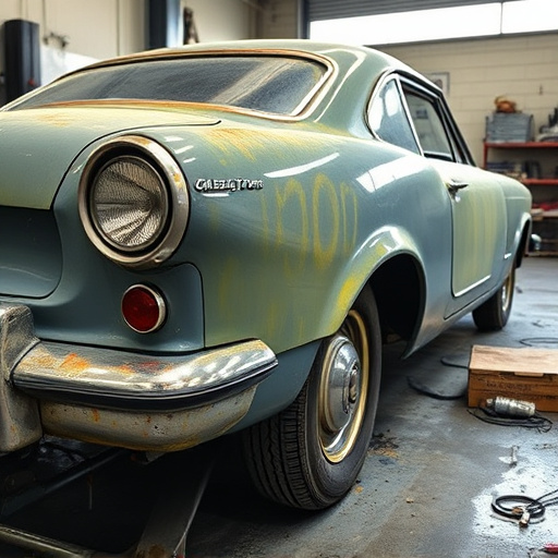 vehicle restoration process