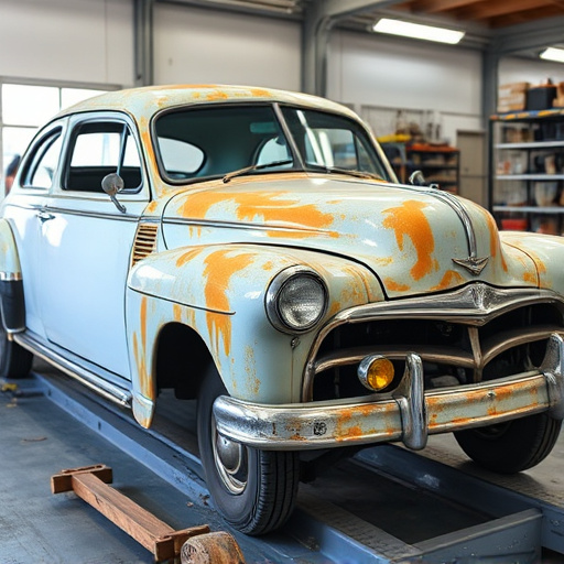 vehicle restoration process