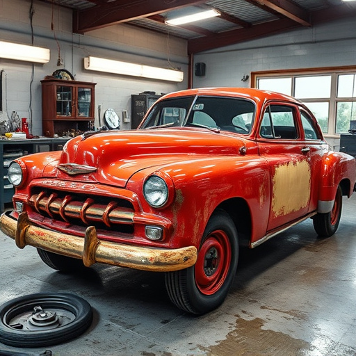 vehicle restoration process