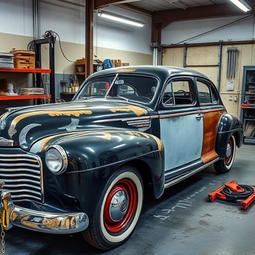 vehicle restoration process