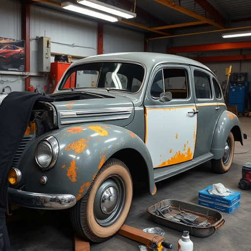 vehicle restoration process