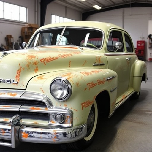 vehicle restoration process