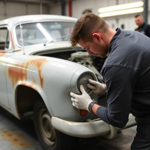 vehicle restoration process