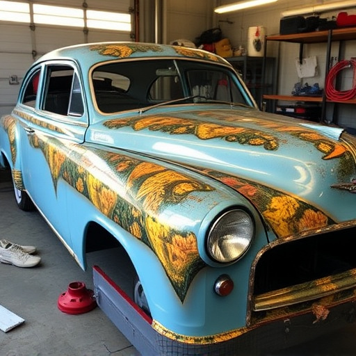 vehicle restoration process