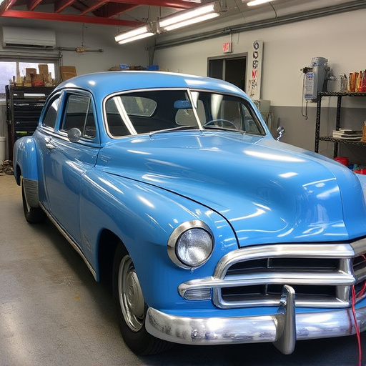 vehicle restoration process