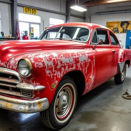 vehicle restoration process