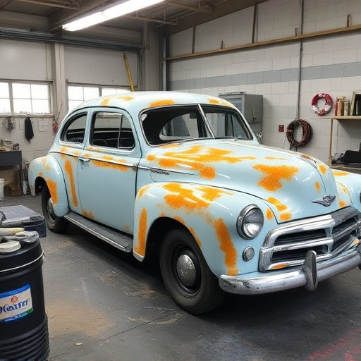 vehicle restoration process