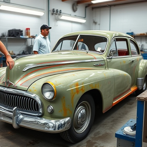 vehicle restoration process