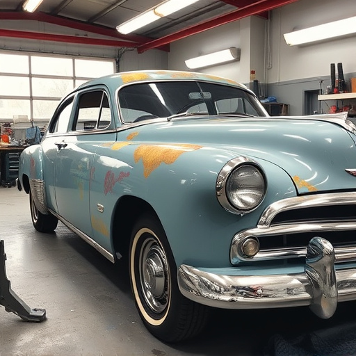 vehicle restoration process