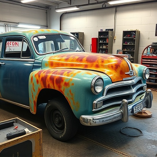 vehicle restoration process
