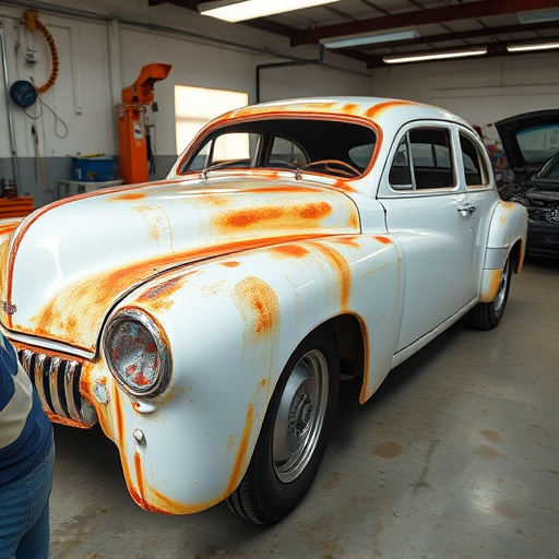 vehicle restoration process