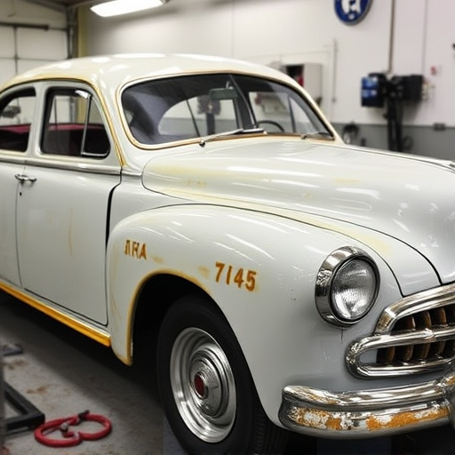 vehicle restoration process