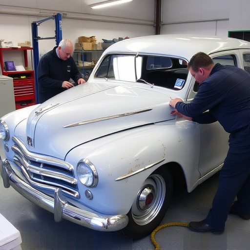 vehicle restoration process