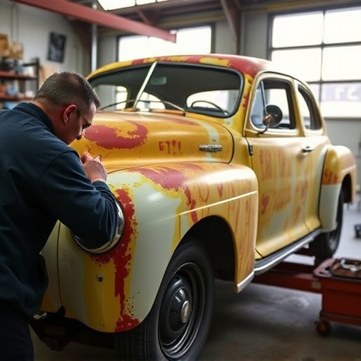 vehicle restoration process