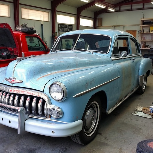 vehicle restoration process