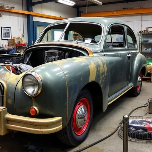 vehicle restoration process