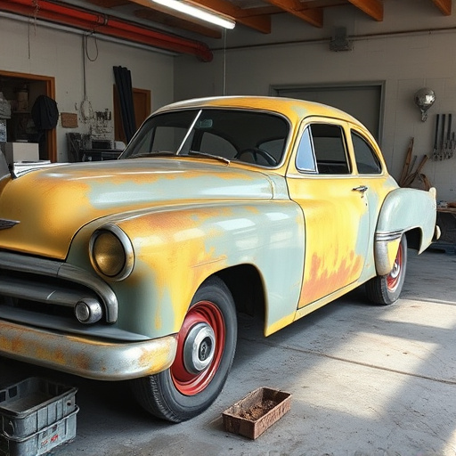 vehicle restoration process