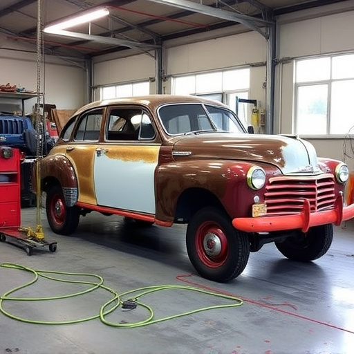 vehicle restoration process