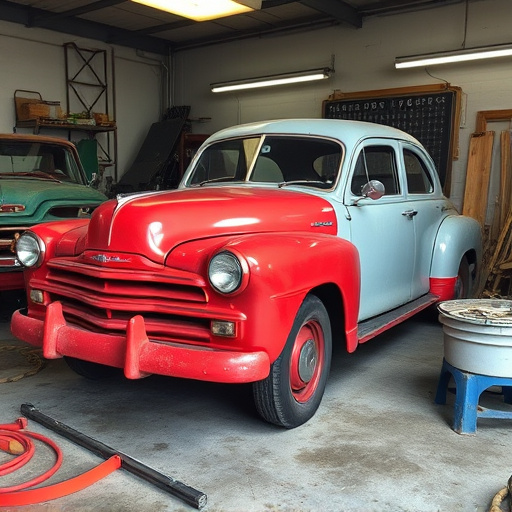 vehicle restoration process