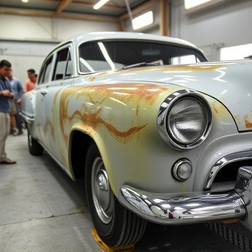 vehicle restoration process