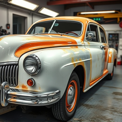 vehicle restoration process