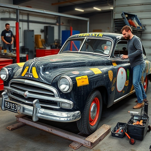 vehicle restoration process