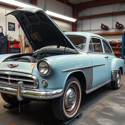 vehicle restoration process