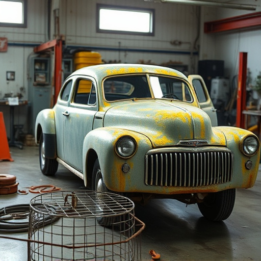 vehicle restoration process