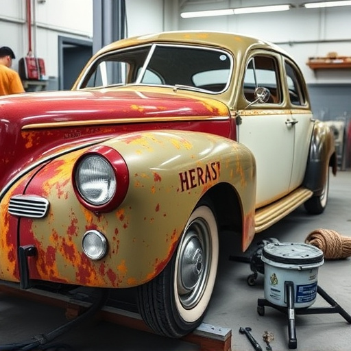 vehicle restoration process