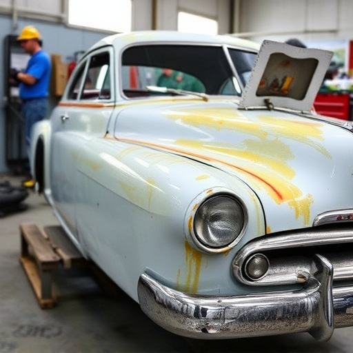 vehicle restoration process