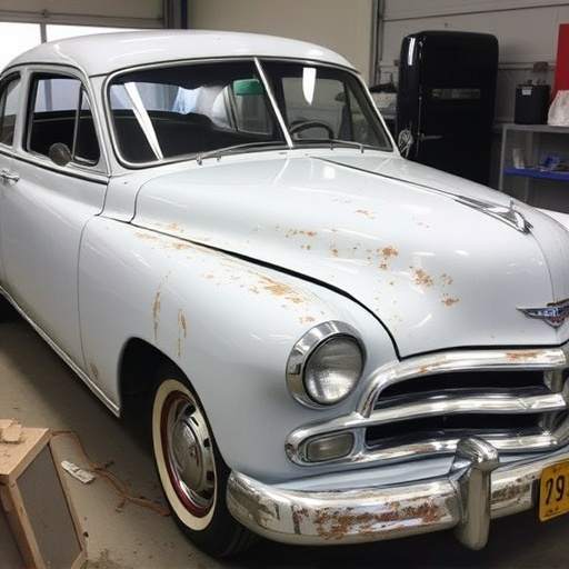 vehicle restoration process