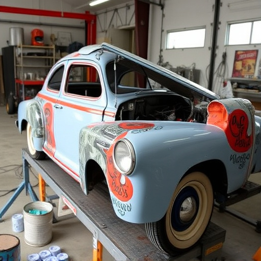 vehicle restoration process