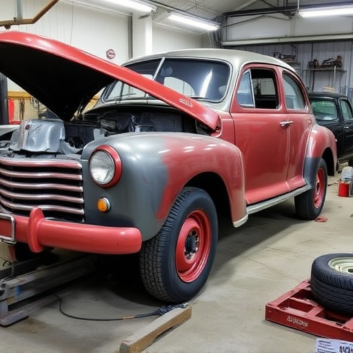 vehicle restoration process
