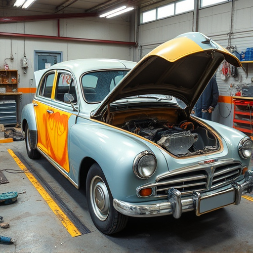 vehicle restoration process