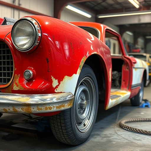 vehicle restoration process