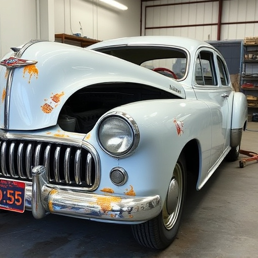 vehicle restoration process