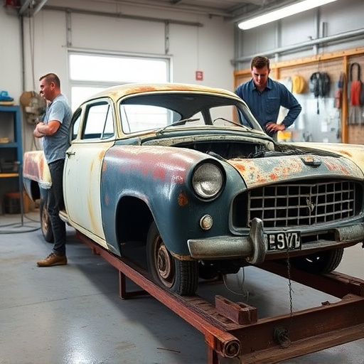 vehicle restoration process