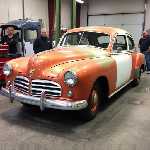 vehicle restoration process