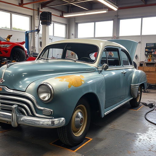 vehicle restoration process