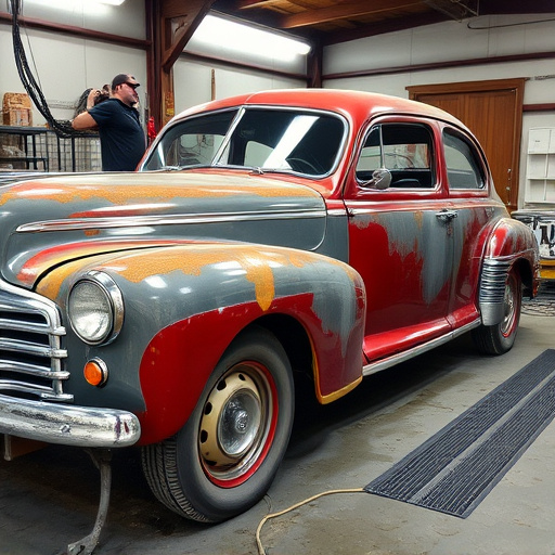 vehicle restoration process