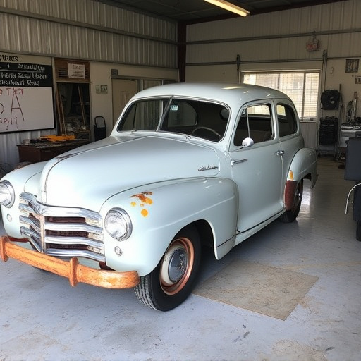 vehicle restoration process