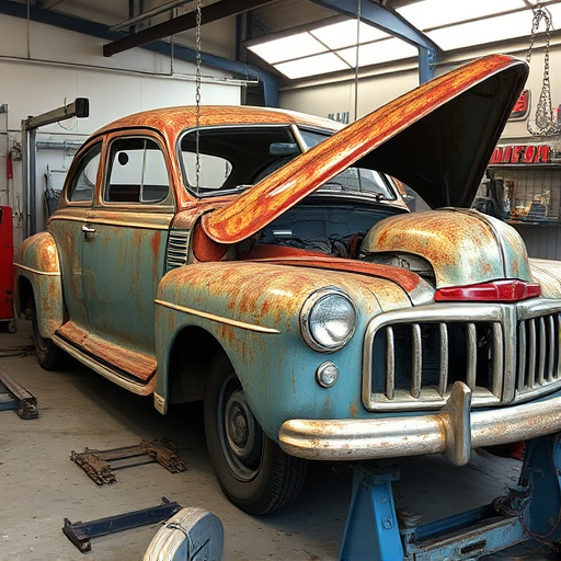 vehicle restoration process